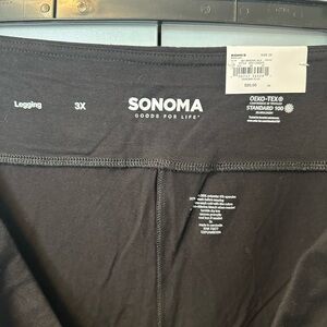 Sonoma Black Leggings